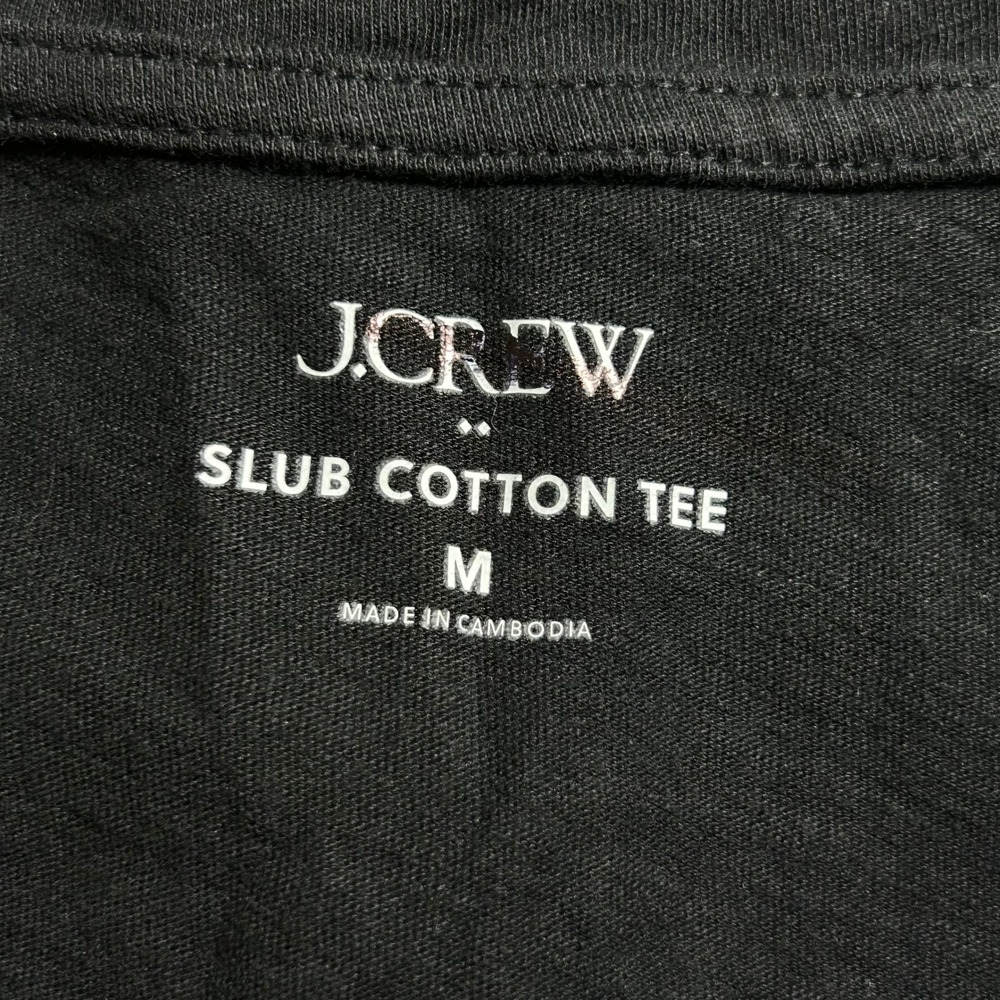 J.Crew Factory Womens Short Sleeve V-Neck Cotton Classic Tee T-Shirt Medium New - Picture 6 of 8